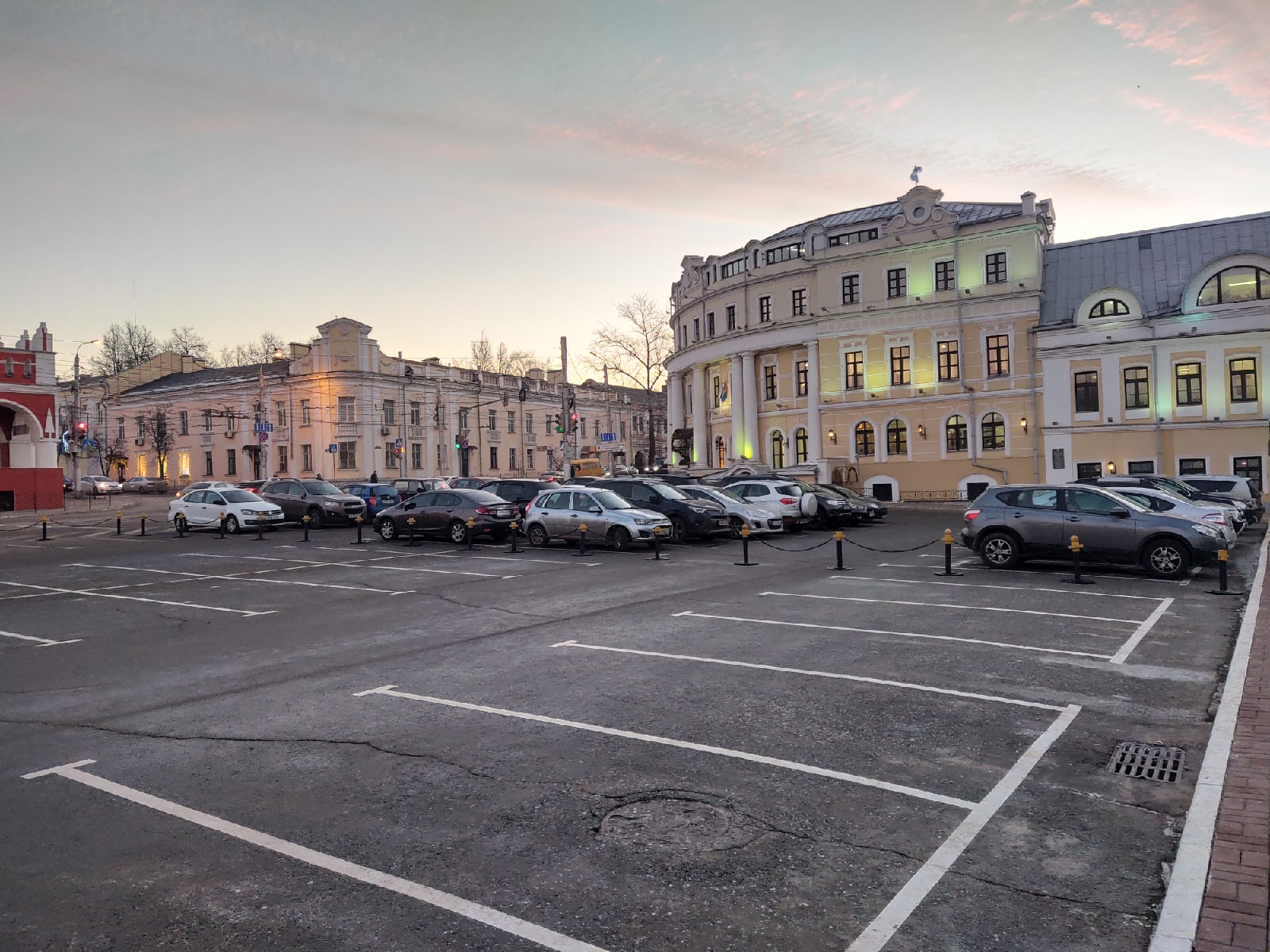 парковка старый торг калуга новый год новогодняя столица россии